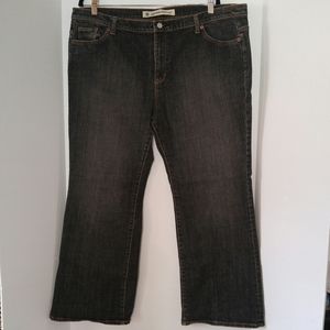 plus size low rise bootcut jeans
